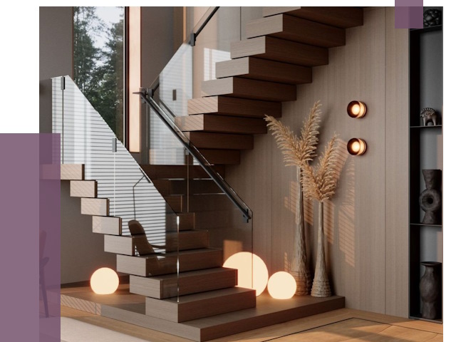 Изготовление и монтаж лестниц в Североморске от 90925 руб. | ПРОЛЁТ-Свм