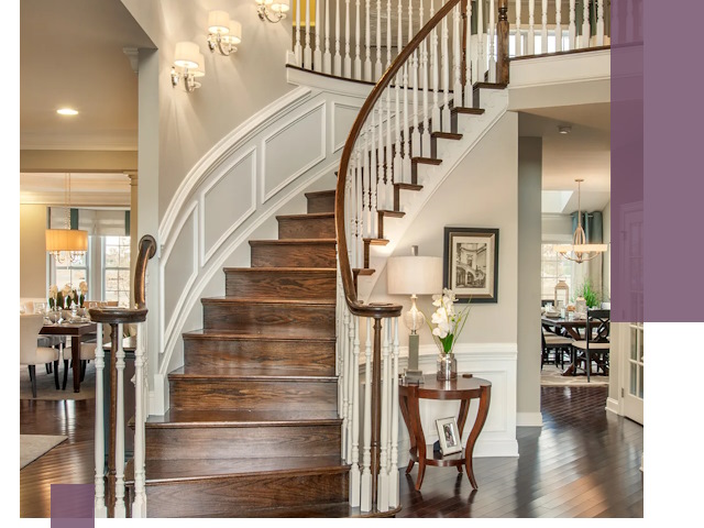 Изготовление лестниц под ключ в Североморске — металлокаркас и отделка