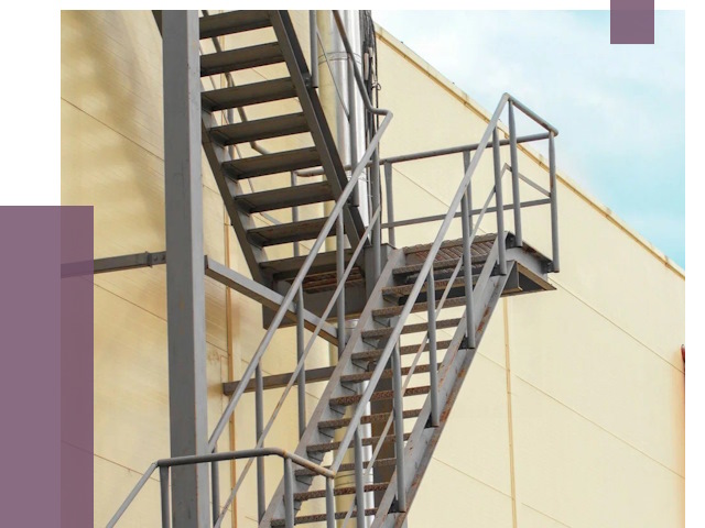 Пожарные лестницы в Североморске от 12836 руб. — монтаж и продажа | ПРОЛЁТ-Свм