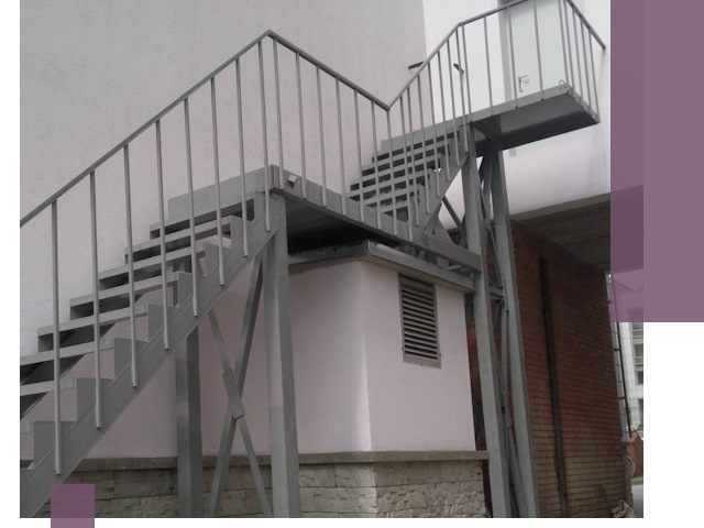 Монтаж пожарных лестниц под ключ в Североморске с гарантией качества