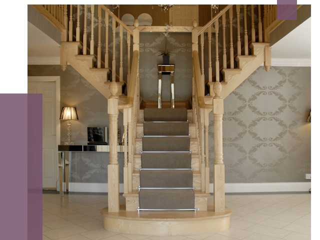 Монтаж деревянных лестниц в Североморске от 7969 руб. 