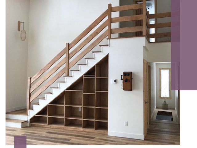 Монтаж деревянных лестниц под ключ в Североморске, качественно и быстро