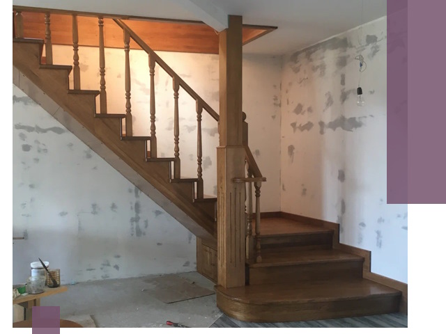 Ремонт деревянных лестниц в Североморске: быстро и качественно