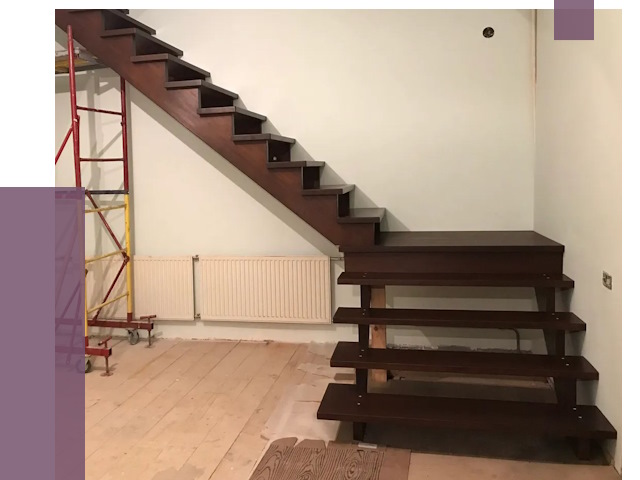 Демонтаж деревянных лестниц в Североморске от 2075 руб.