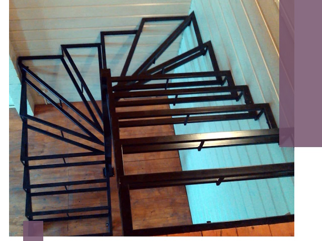 Изготовление металлических лестниц любой сложности в Североморске