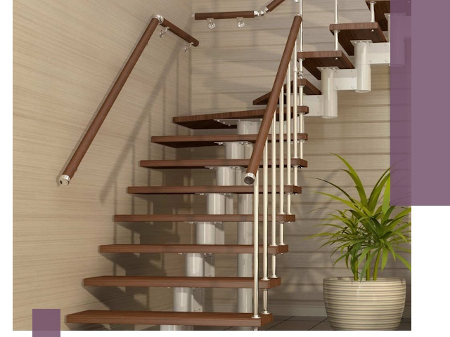 Изготовление модульных лестниц под ключ в Североморске