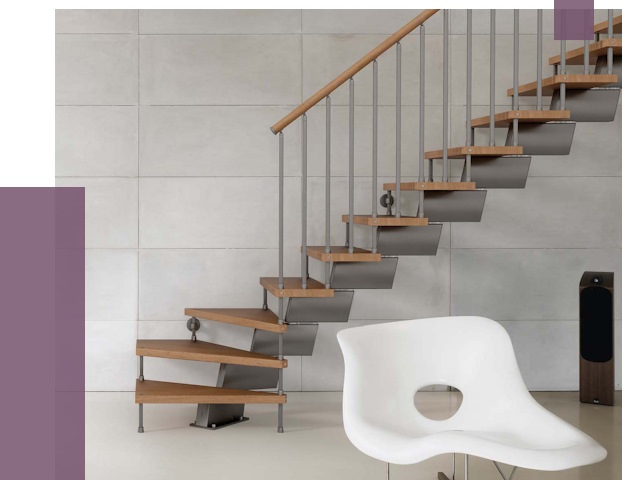 Монтаж модульных лестниц в Североморске от 6632 руб. 