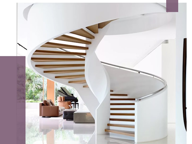 Винтовые лестницы в Североморске под ключ от 50811 руб. | ПРОЛЁТ-Свм