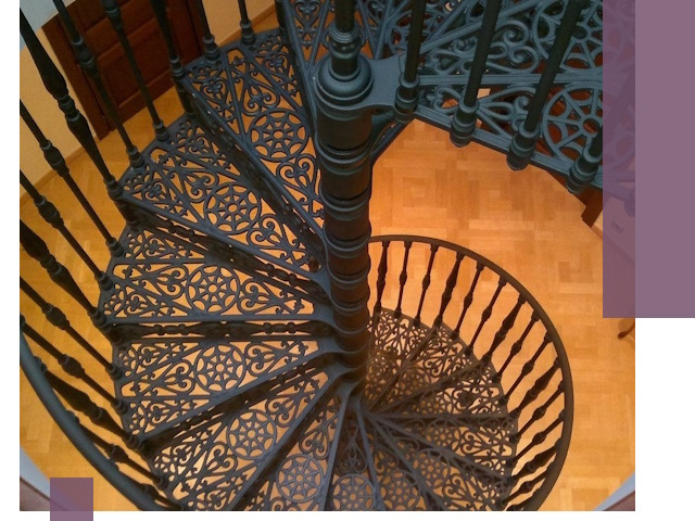 Винтовые лестницы под ключ в Североморске: производство и монтаж