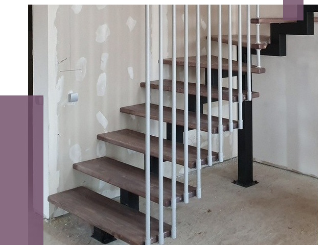 Монтаж лестниц на больцах в Североморске от 8772 руб. — надежно| ПРОЛЁТ-Свм