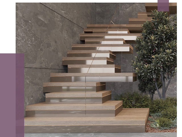 Современные лестницы в Североморске от 14441 руб. | ПРОЛЁТ-Свм