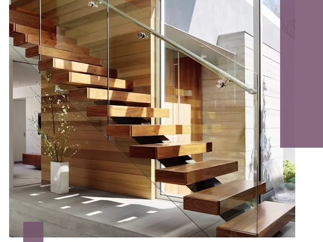 Современные лестницы на заказ в Североморске — изготовление и монтаж