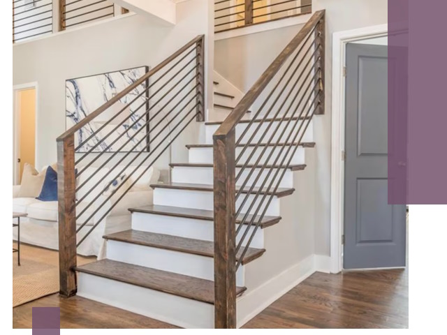 Лестницы для коттеджа под ключ в Североморске — изготовление и монтаж