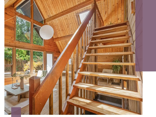 Лестницы для дачи под ключ в Североморске — изготовление и монтаж