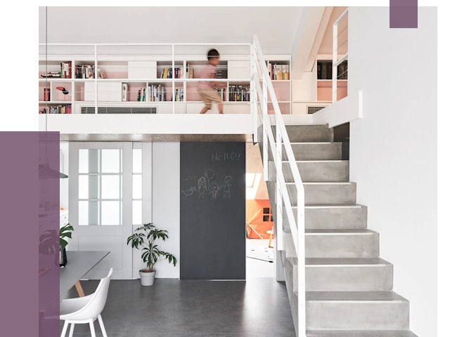 Лестницы для двухуровневой квартиры в Североморске от 184523 руб. | ПРОЛЁТ-Свм