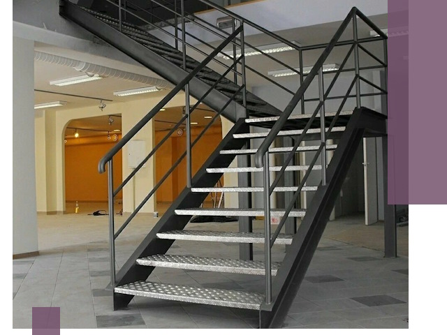 Лестницы для офиса в Североморске: изготовление, монтаж, демонтаж