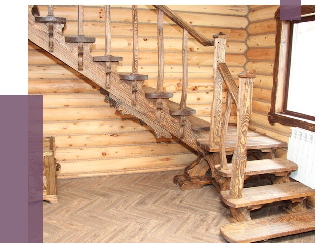 Лестницы в баню в Североморске от 20003 руб. — изготовление | ПРОЛЁТ-Свм