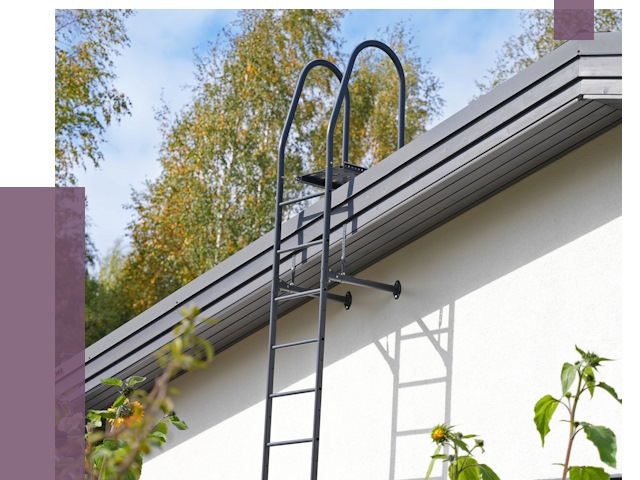 Лестницы на крышу в Североморске от 20003 руб. — монтаж и монтаж ПРОЛЁТ-Свм