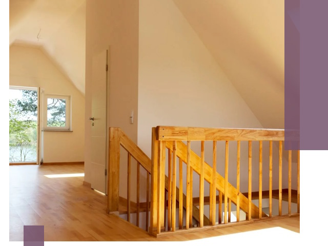 Мансардные лестницы на заказ в Североморске — монтаж и изготовление