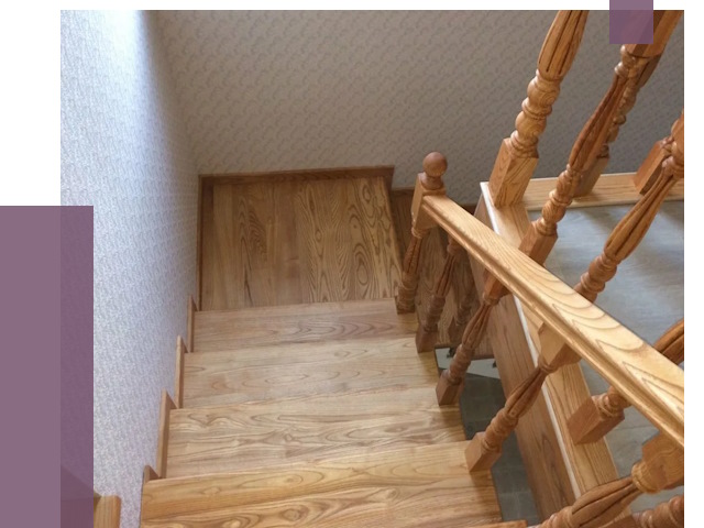 Сосновые лестницы в Североморске под ключ от 8451 руб.  | ПРОЛЁТ-Свм