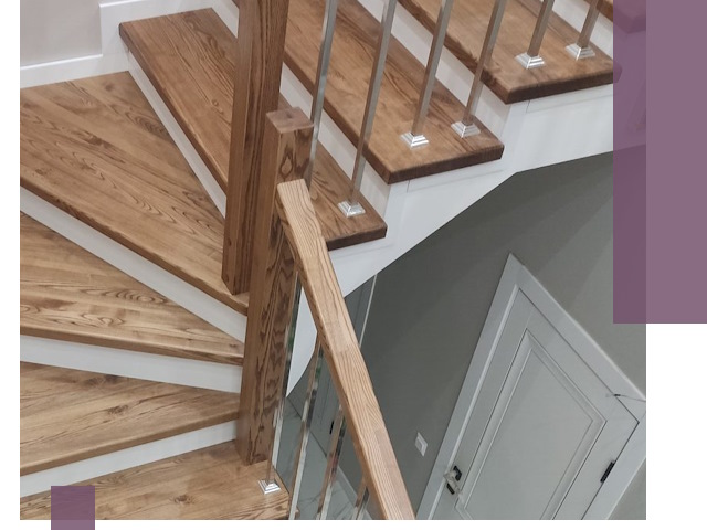 Обшивка металлических лестниц под ключ в Североморске