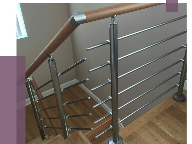 Изготовление перил в Североморске от 4814 руб. — перила на заказ | ПРОЛЁТ-Свм