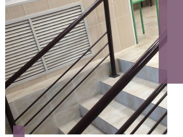 Изготовление перил из металла под ключ в Североморске