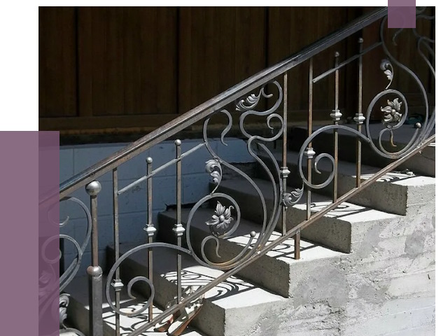 Кованые перила в Североморске от 9092 руб. под ключ — качество от ПРОЛЁТ-Свм