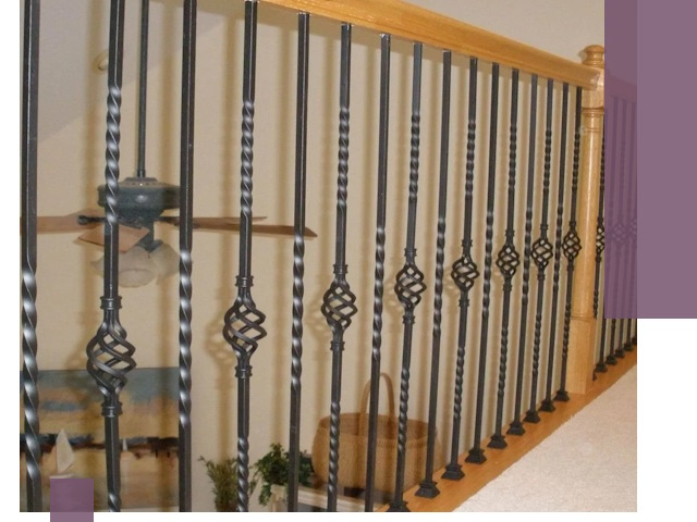 Изготовление и монтаж кованных перил в Североморске под ключ