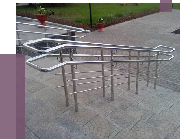 Перила для инвалидов в Североморске от 7937 руб. под ключ | ПРОЛЁТ-Свм