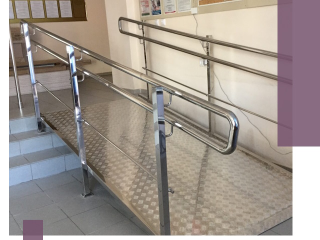 Перила для инвалидов в Североморске — надежные поручни и ограждения