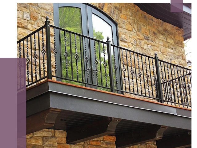 Балконные ограждения в Североморске от 8397 руб. — купить | ПРОЛЁТ-Свм
