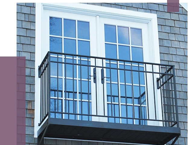 Французские балконы в Североморске от 7755 руб. за м2 