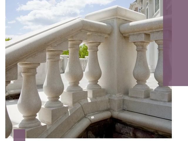 Балюстрады из металла и камня под ключ в Североморске