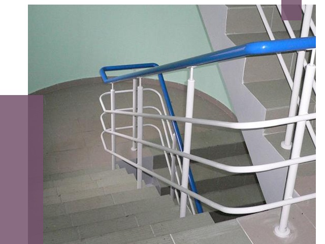 Перила в подъезде в Североморске — установка и замена от 7755 руб. | ПРОЛЁТ-Свм