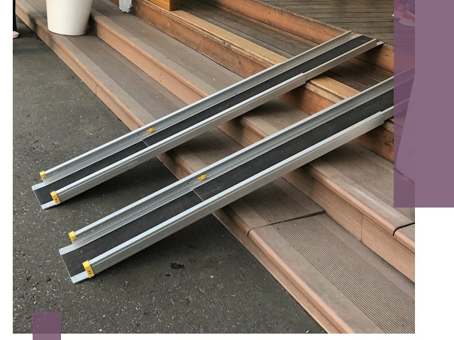 Телескопические пандусы под ключ в Североморске — изготовление и монтаж