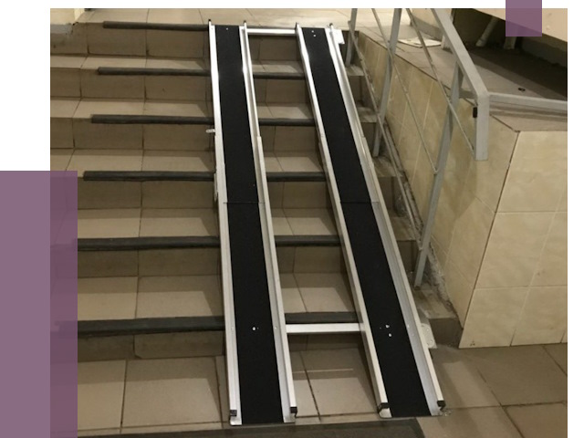 Установка пандуса в подъезд в Североморске от 8344 руб. под ключ | ПРОЛЁТ-Свм