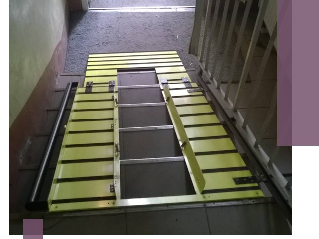 Профессиональный монтаж пандуса в подъезд в Североморске