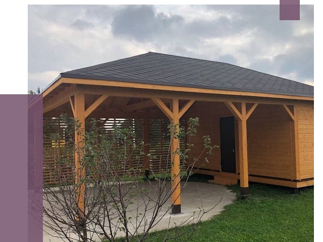 Навесы под ключ в Североморске от 50543 руб.  | ПРОЛЁТ-Свм