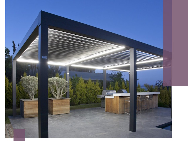 Навесы отдельно стоящие под ключ в Североморске из металла и поликарбоната