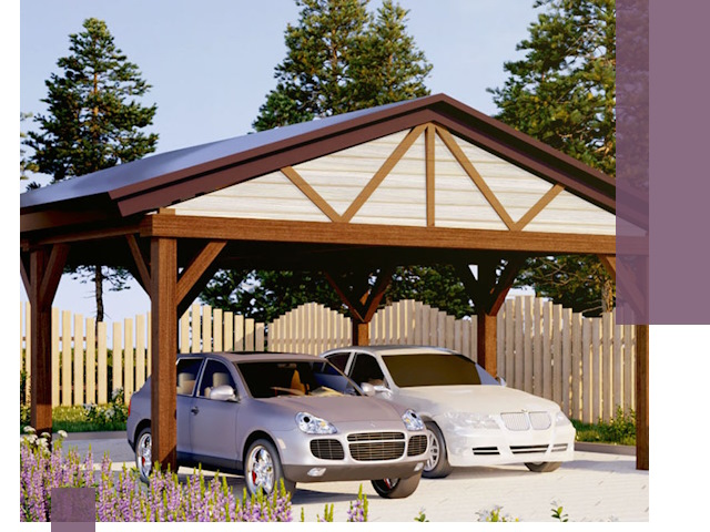 Навесы для автомобиля в Североморске — изготовление и монтаж