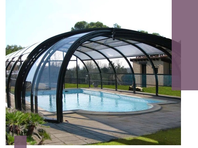 Навесы для бассейна в Североморске: изготовление и монтаж под ключ