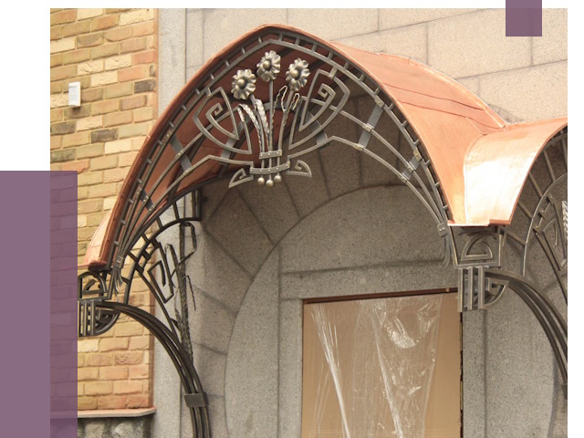 Арочные козырьки в Североморске от 15243 руб. 