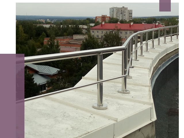 Парапеты и ограждения кровли в Североморске от 5188 руб.
