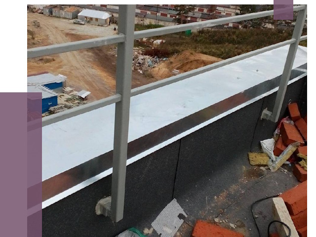 Монтаж парапетов в Североморске от 4493 руб.  | ПРОЛЁТ-Свм