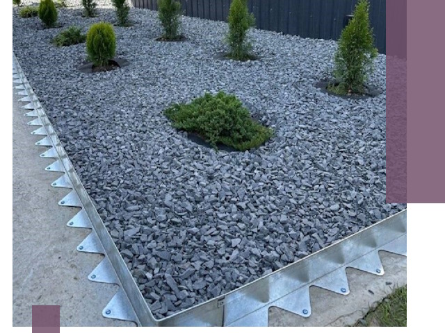 Оцинкованные металлические бордюры под заказ в Североморске