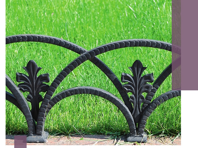 Декоративные металлические бордюры под ключ в Североморске