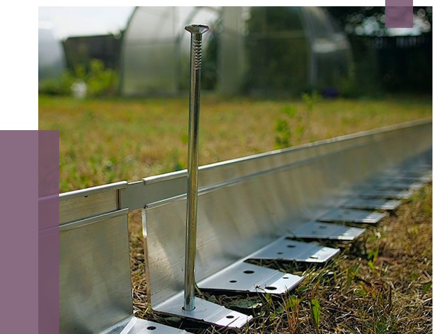 Металлические бордюры для газона в Североморске от 4493 руб. | ПРОЛЁТ-Свм