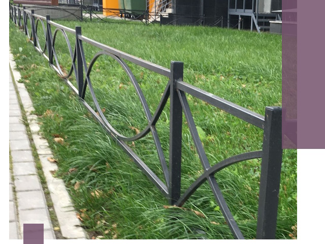 Газонные ограждения из металла в Североморске — монтаж и продажа