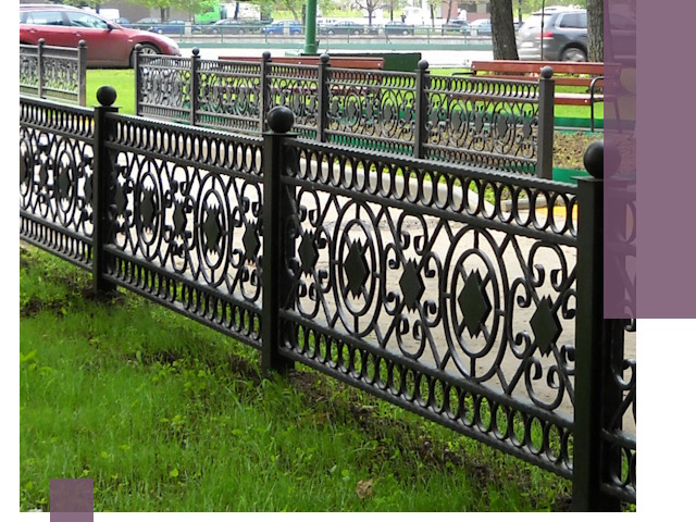 Секционные газонные ограждения под ключ в Североморске